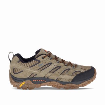 Merrell Moab 2 Leather GORE-TEX® Vandringsskor Herr Olivgröna (SE734528)